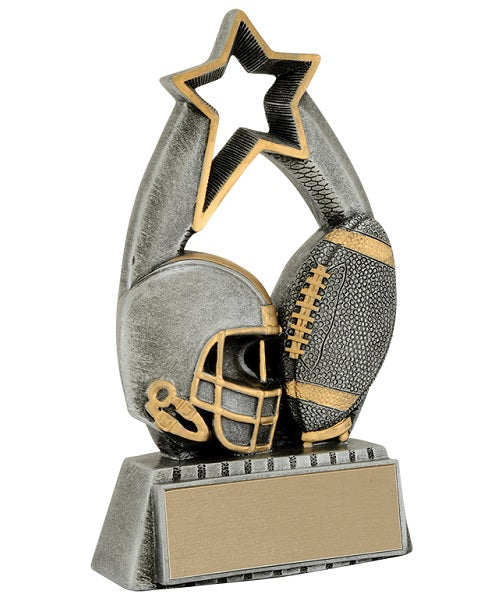 RS85051PG, Starlight Football Resin (6-6.5") image 0