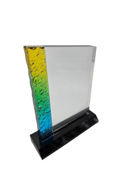 Rainbow Acrylic Award 8"