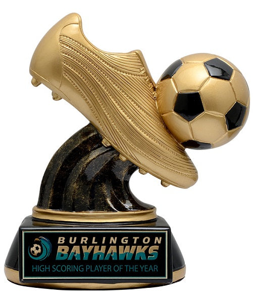 RF00024KG, Golden Boot Award 6.25" image 0