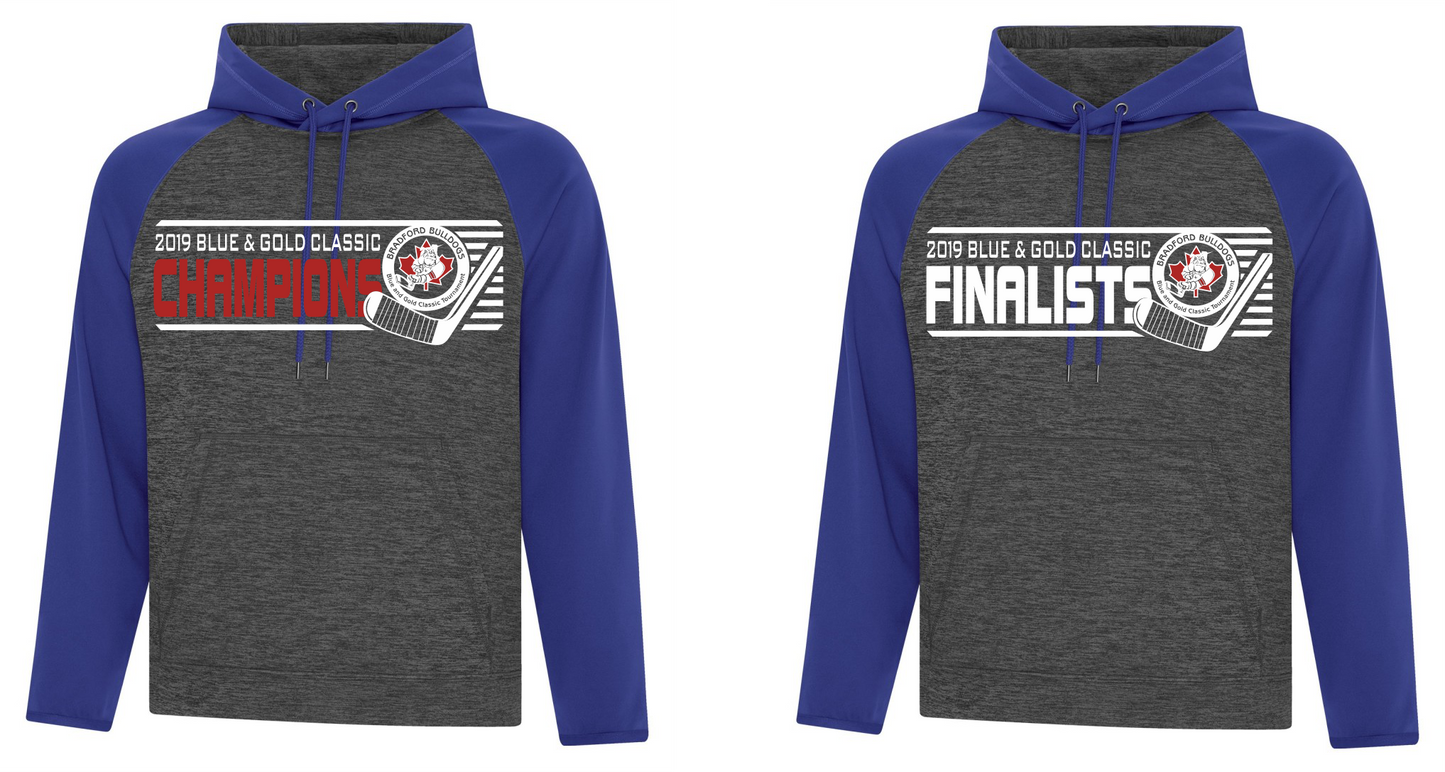 Hockey Hoodie (Blue) - Adult Bradford image 0