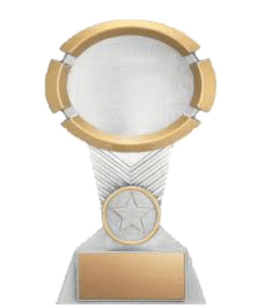 XRO5010, Silver and Gold Insert Holder image 0