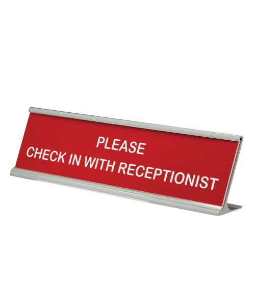 3503-12, Desk Sign HOLDERS (8" / 10") image 0