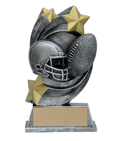 RFPUL051PG, Pulsar Football Resin 5.75" image 0