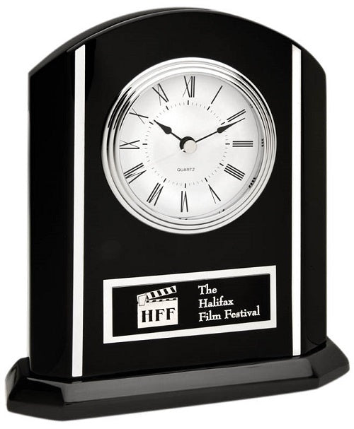 DA93649BK, Ebony Piano Clock image 0