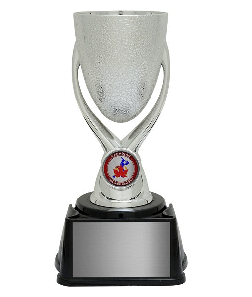 8" Mango Cup, Silver image 0