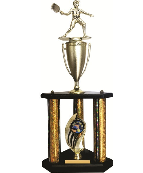 3 POST Pickleball Trophy image 0