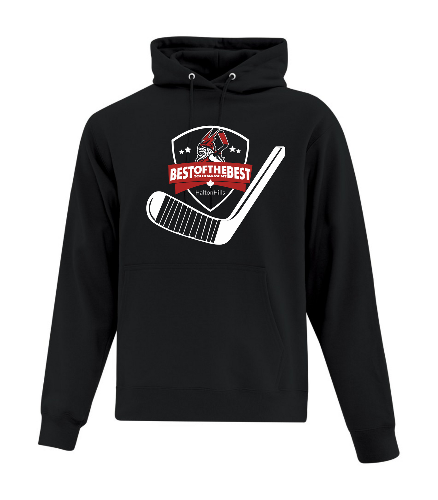 Hockey Adult Hoodie - BOTB Logo image 0