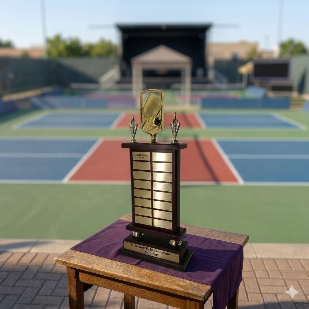 Pickleball Annual Trophy 20.5"