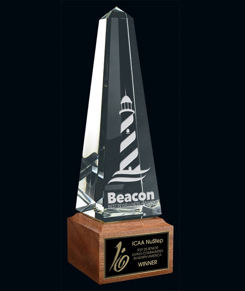 Lighthouse Crystal 10" image 0
