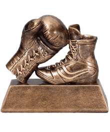 RF1330B, Gold Boxing Glove and Boot image 0