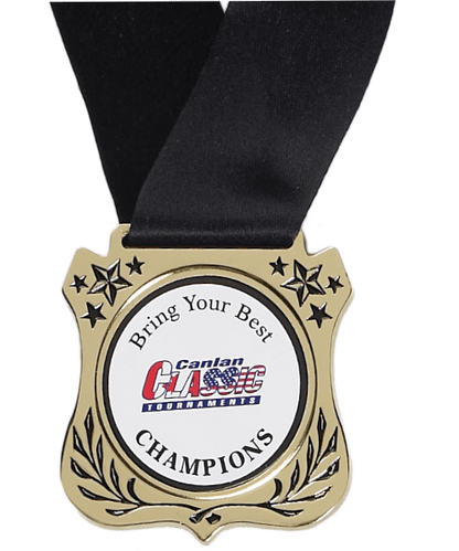 MT-50 Shield Medallion, 2.75" - Gold image
