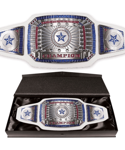 Victory Shield Belt - Silver - Plain image