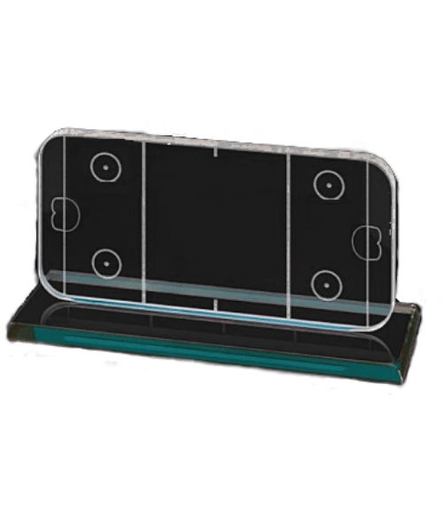 GA01, Clear Glass Rink (5x9") image 0