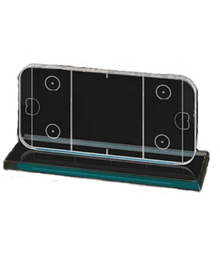 GA01, Clear Glass Rink (5x9") image 0