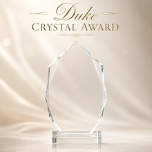 Duke Crystal Award 9.5"