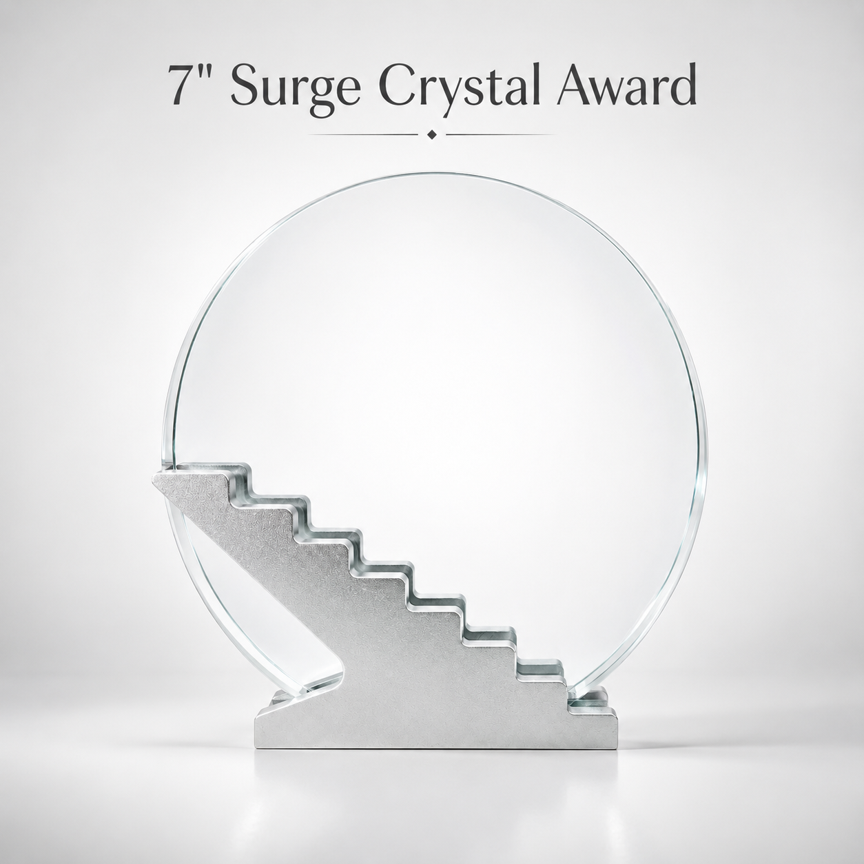 Surge Crystal Award 7"