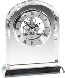 CRY260, Crystal Clock 6.75" image 0