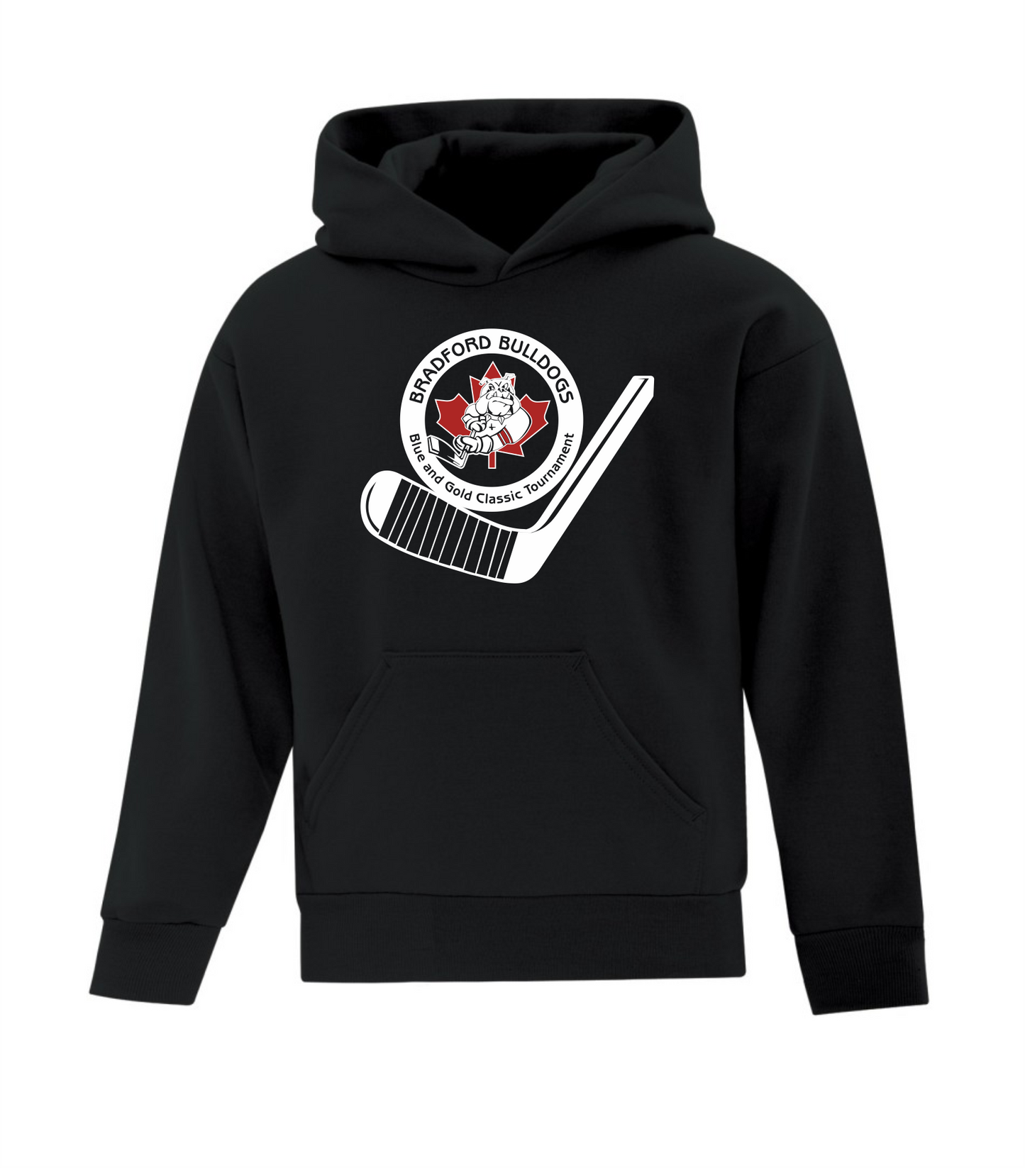 Hockey Hoodie (Youth) - Bradford Logo image 0