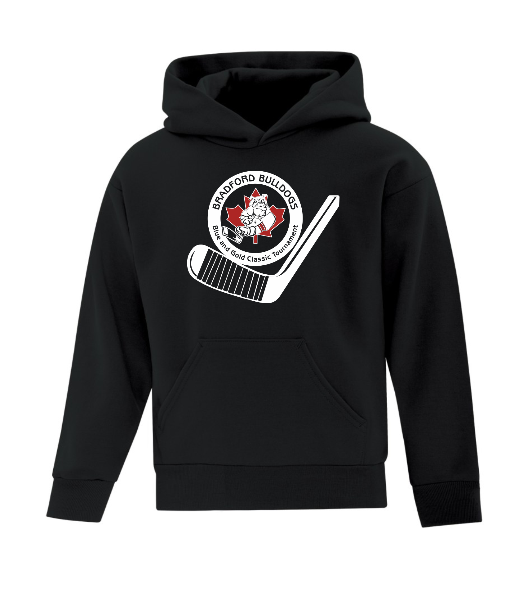 Hockey Hoodie (Youth) - Bradford Logo image 0