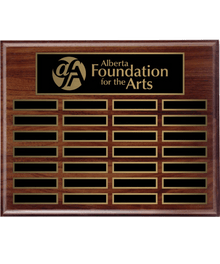 112400A, Walnut Annual Plaque image 0