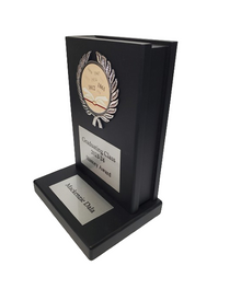 Standing Book-End Plaque image 0