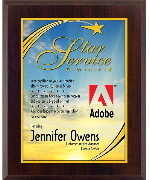 Sublimated Plaques (full colour) image 0