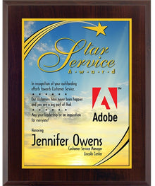 Sublimated Plaques (full colour) image 0