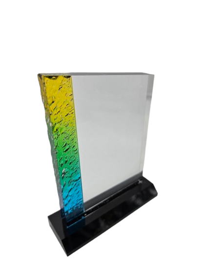 Rainbow Acrylic Award 8"
