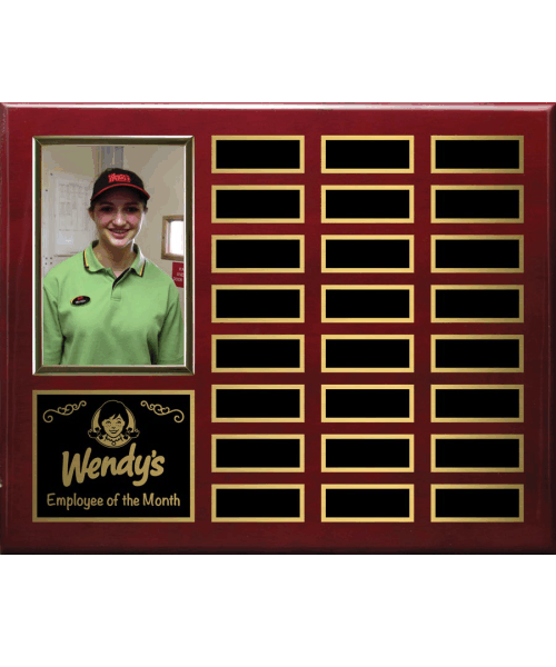 111300A, Rosewood Piano Photo Plaque image 0