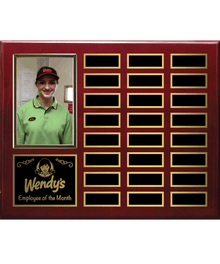 111300A, Rosewood Piano Photo Plaque image 0