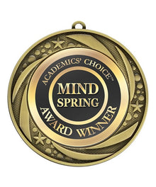MH00023, Aqua Medal 2.75" image 0