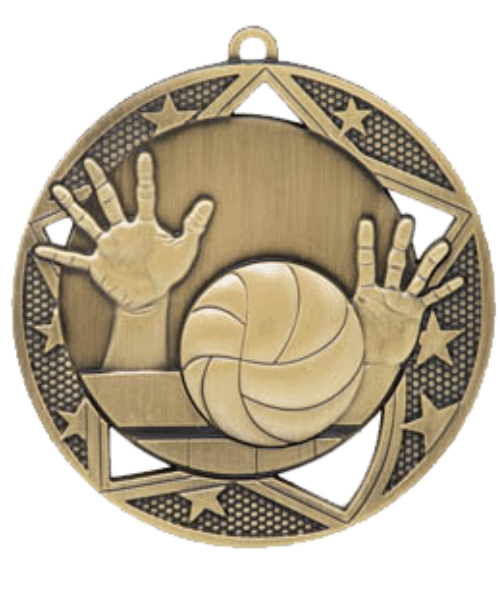 MSS617, Galaxy Volleyball 2.75" image 0
