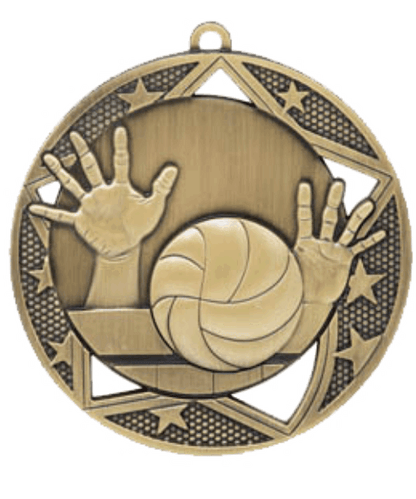 MSS617, Galaxy Volleyball 2.75" image 0