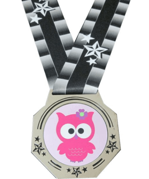 MT-56 Olympic Octagon Series Medallion, 2.75" image 1