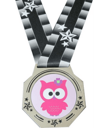 MT-56 Olympic Octagon Series Medallion, 2.75" image 1