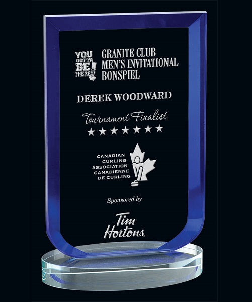 Laurier Blue Glass (7.5-9") image 0