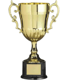 Gold Plastic Cup image 0