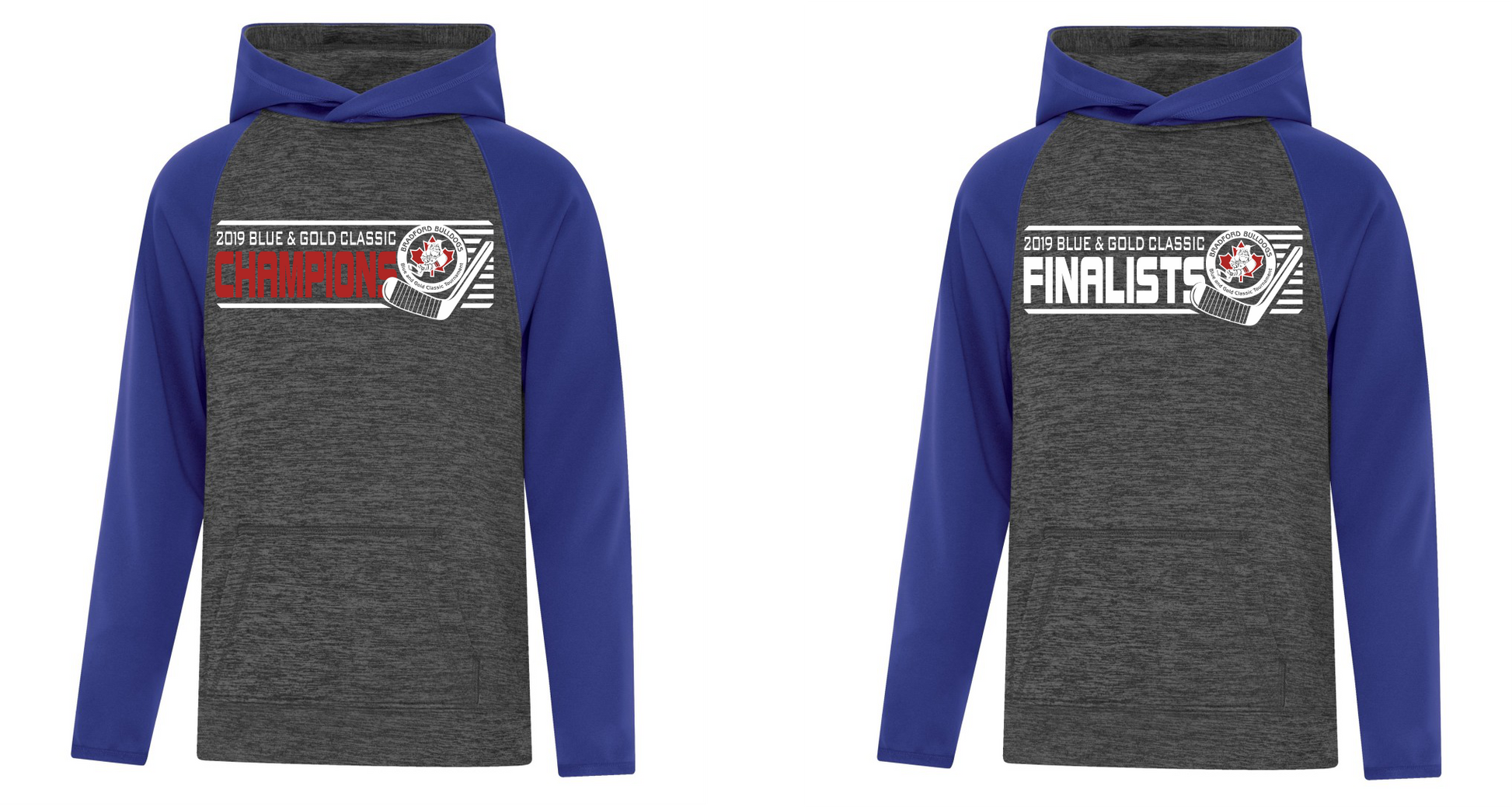 Hockey Hoodie Youth (Blue) - Bradford image 0