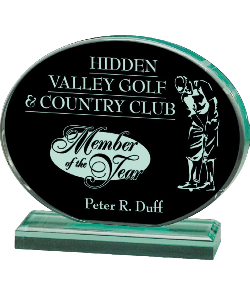 ACJ21A, Jade Oval Acrylic image 0