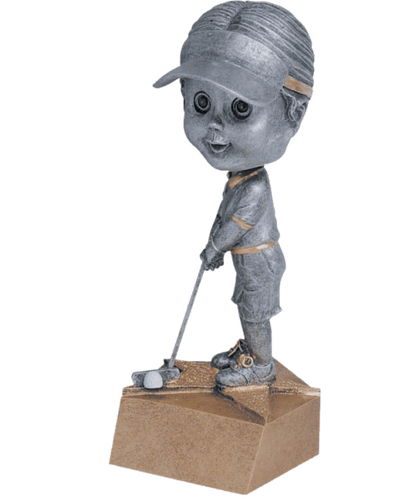 BH547, Bobble Head Golfer (M/F) - 5.75" Female image