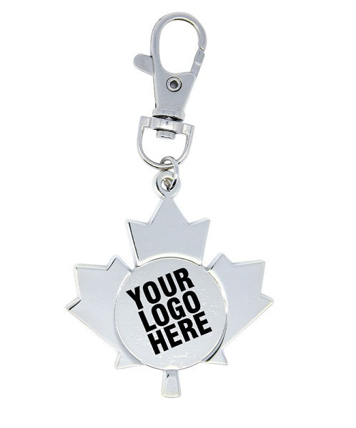 MKC167, Maple Leaf Keychain 2" image 0