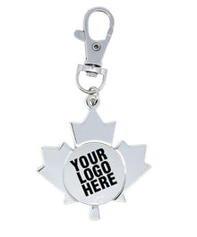 MKC167, Maple Leaf Keychain 2" image 0