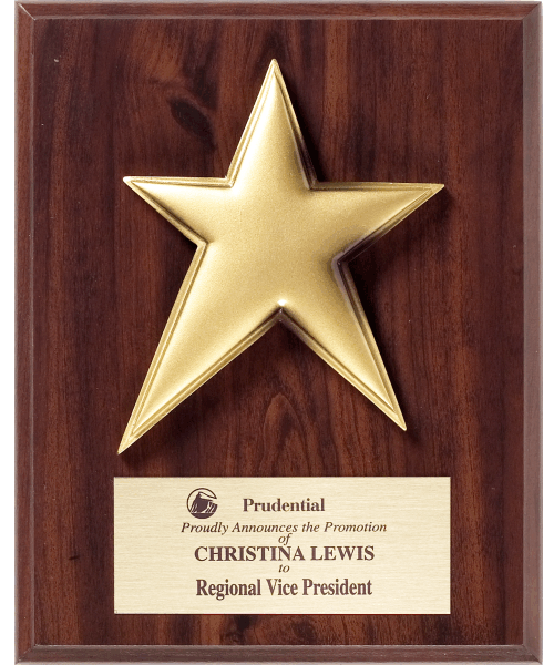 Gold Star Plaque image 0