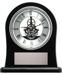 GI00092K, Black Skeleton Clock 10.5" image 0