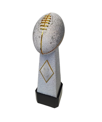 Conqueror Silver Football Resin (2 sizes) image 2