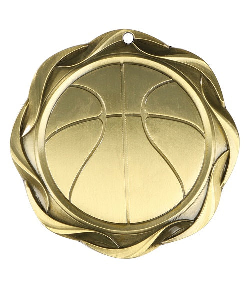 MS45005, Fusion Basketball Medal 3" image 0