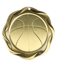 MS45005, Fusion Basketball Medal 3" image 0