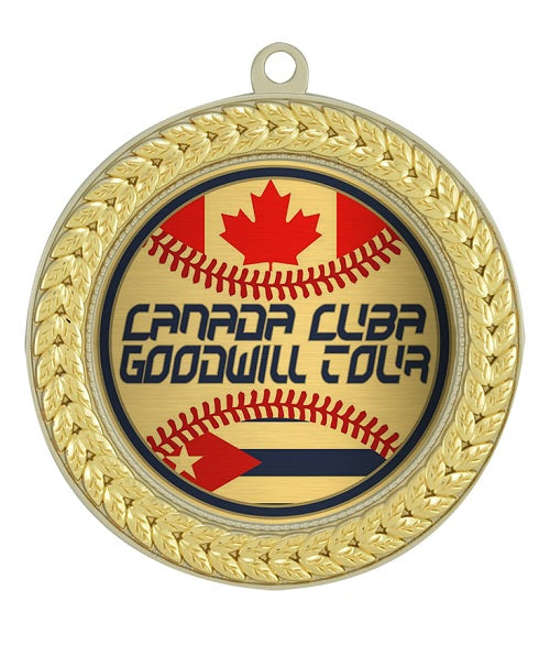 Paragon 2.75" Medallion (2" Insert) - Gold image