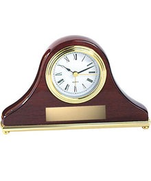 GI41004, Rosewood Mantle Clock 7.75" image 0
