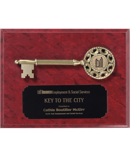 1208-12, Golden Key Plaque image 0
